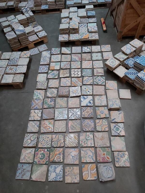 Wall tiles - Collection - Amfora Architectural Antiques & Decoration